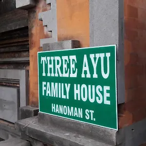  Bed & Breakfast Three Ayu Family House